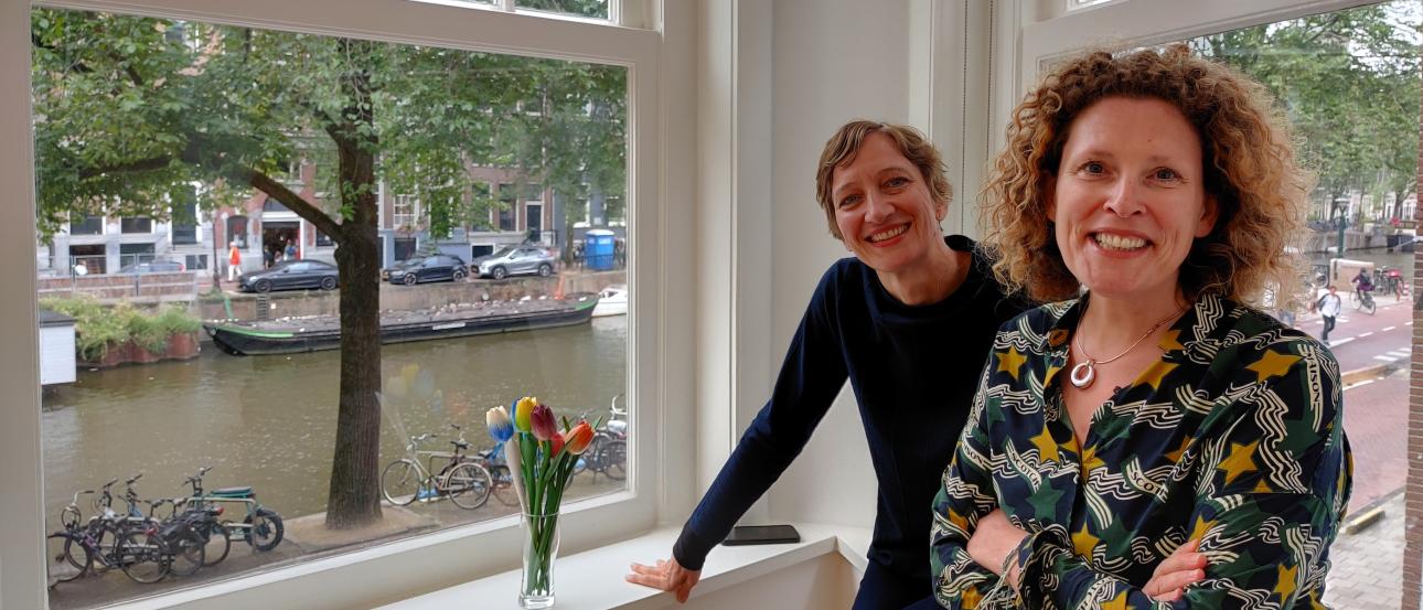 IES Abroad Amsterdam's Center staff.