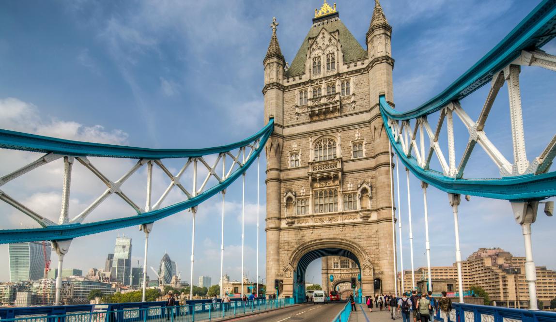 London Bridge on a sunny day