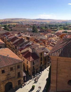 View of Salamanca from the cathedral